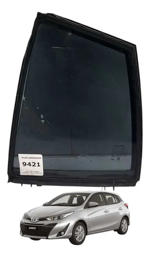 Vidro Fixo Traseiro Esquerdo Toyota Yaris 2019 2021