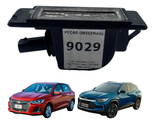 Luz Lanterna Placa Chevrolet Onix Tracker 2020/2024