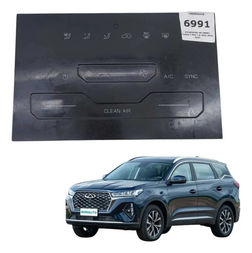 Comando Ar Chery Tiggo 7 Pro 1.6 2021 2022 2023 - Imagem 2