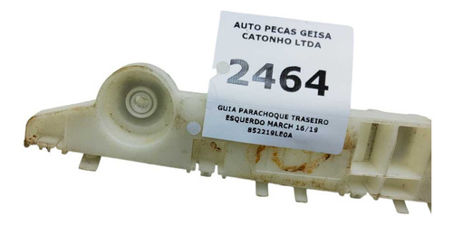 *guia Para-choque Traseiro Esquerdo March 2016 2019 - Imagem 4