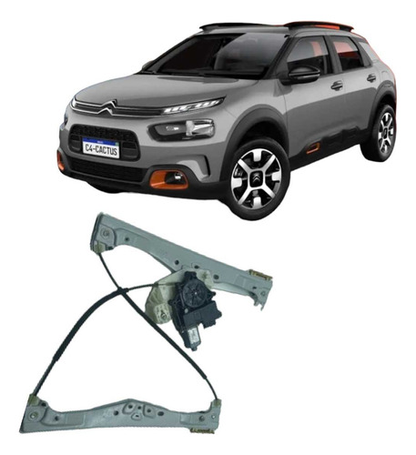 *máquina Do Vidro Elétrico C4 Cactus Dianteiro Esquerdo