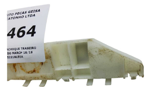 *guia Para-choque Traseiro Esquerdo March 2016 2019 - Imagem 5