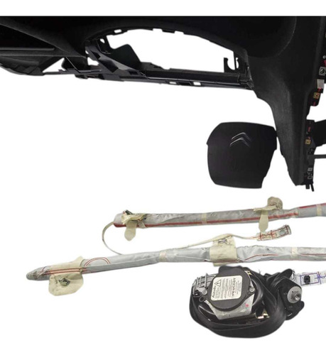 Kit Airbag C4 Lounge 2015  Start Preto - Imagem 3