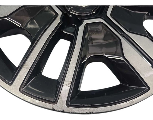 Calota Renault Aro 14 Kwid Outside 2018 2019 (arranhada) Prata - Imagem 2