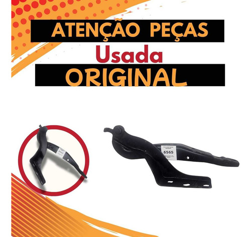 *dobradiça Braço Direita Capô Peugeot 308 408  2011 A 2019 - Imagem 4