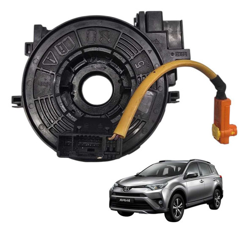 Cinta Airbag Corolla //rav4 Comsom Volante 2014 2017  Preto