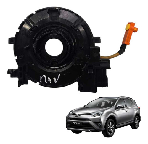 Cinta Airbag Corolla //rav4 Comsom Volante 2014 2017  Preto - Imagem 3