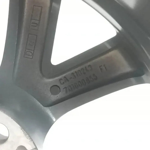 Roda Liga Leve Mitsubishi Tr4 2018 Aro 17 Offset43 Ca310242 - Imagem 9