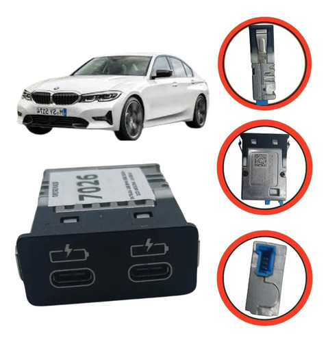 *entrada Usb Bmw 320i 2019  2022 