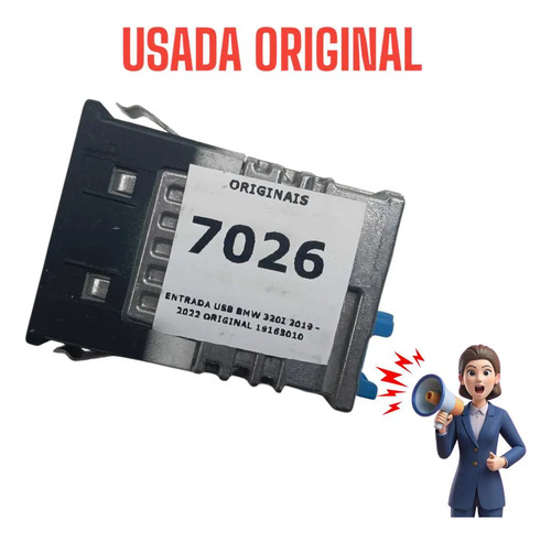 *entrada Usb Bmw 320i 2019  2022  - Imagem 2