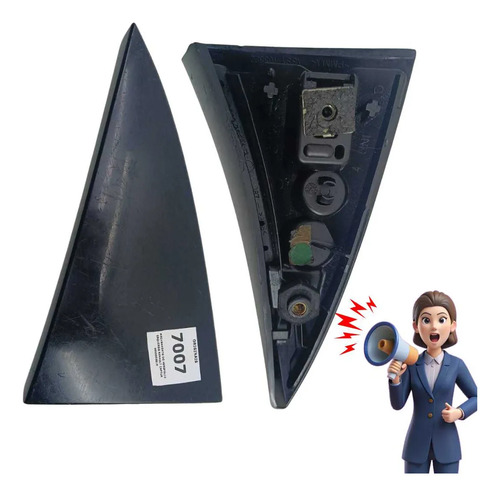 *acabamento Do Aerofolio Esquerdo Renault Captur 2017 2021 - Imagem 5