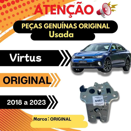 Fechadura Elétrica Porta Malas Virtus Original 2018 A - Imagem 4