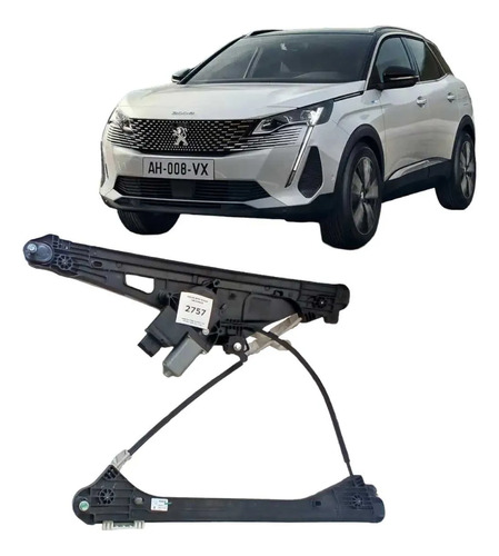 Maquina Vidro Elétrico Dianteira Direita Peugeot  3008