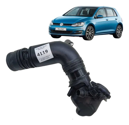 Duto Filtro Ar Turbina Golf Audi A3 14 2014 Tsi 04e129651c - Imagem 9