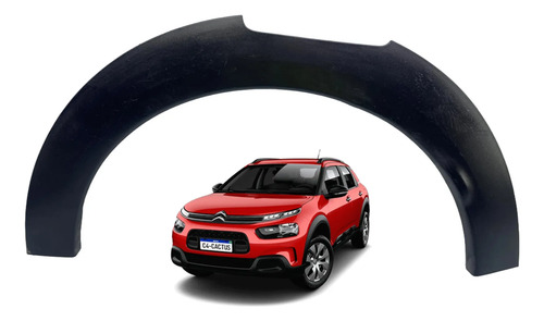 Moldura Paralama Traseiro Esquerdo C4 Cactus 2018 2024