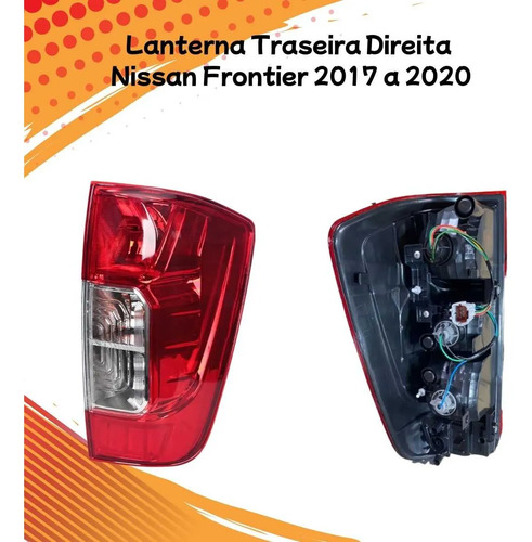 Lanterna Traseira Direita Nissan Frontier 2017 A 2020 - Imagem 3