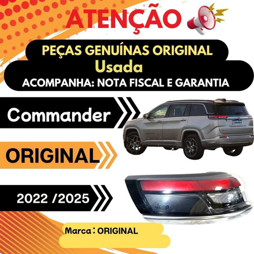 Lanterna Traseira Esquerda Jeep Commander Com Led 2022 - Imagem 5