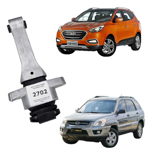 Coxim Traseiro Cambio Ix35 Sportage 2010 Tucson 16 Azera