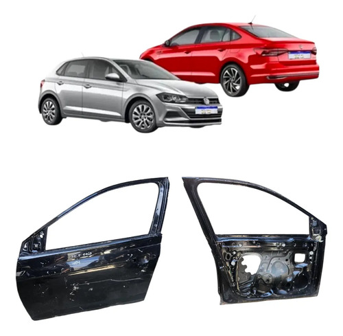 Porta Dianteira Esquerda Polo  Virtus