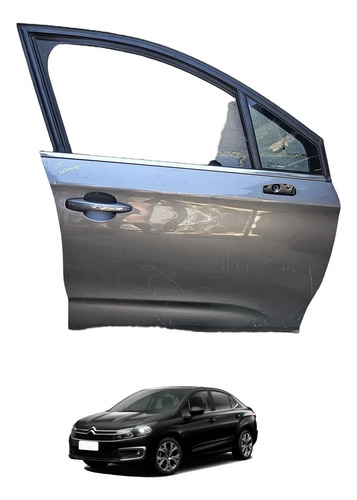 Porta Citroen C4 Lounge  2013 2020 Dianteira Direita