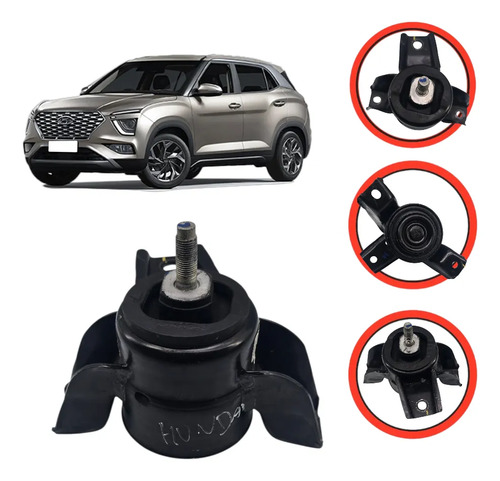 Coxim Do Motor Direito Hyundai Creta 10 Tgdi Turbo 2022 - Imagem 1