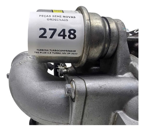 Turbina Turbocompressor T60 Plus 15 Turbo 16v 5p  2022 - Imagem 2