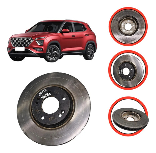 Disco Freio Dianteiro Hyundai Creta 10 2022 2023 2024