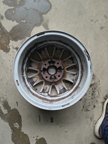 Roda Avulsa Aro 14 Peugeot 206/207 Original Com Detalhes Prateado - Imagem 3