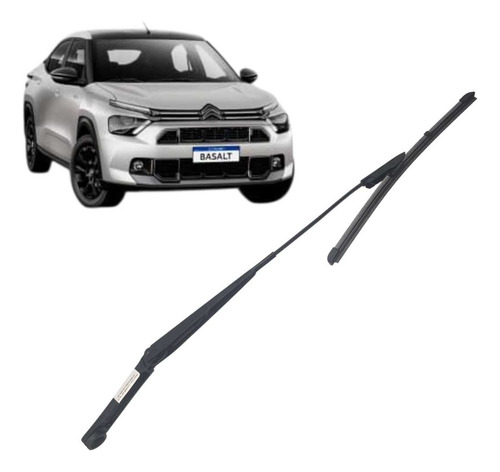 *braço Do Para-brisa Direito Citroen Basalt  2024 2026 Preto - Imagem 1