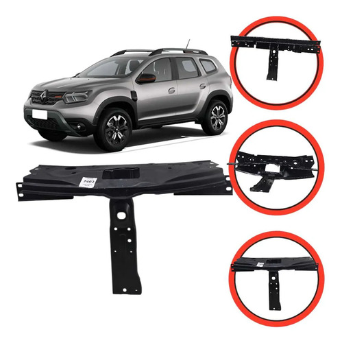 Moldura Frontal Duster 2021 2022 2023 2024 - Imagem 1