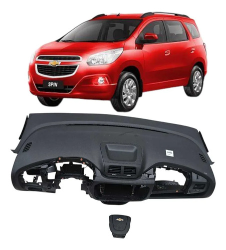 Tabelier Do Airbag  Chevrolet Spin 2018 A 2022 - Imagem 2