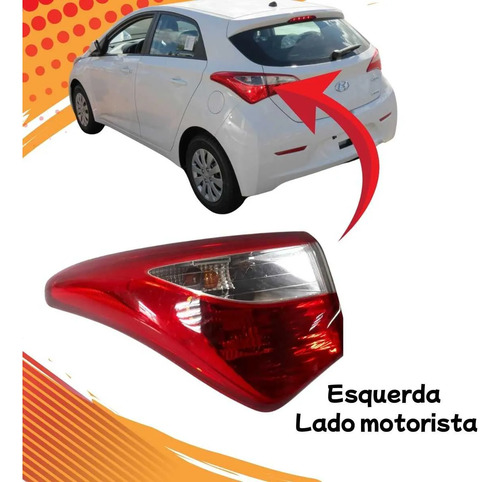 Lanterna Traseira Esquerda Hyundai Hb20 2010 A 2015 - Imagem 3