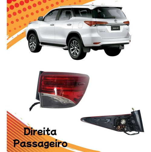 Lanterna Direita Toyota Hilux Sw4 2016 A 2020 Led Original - Imagem 2