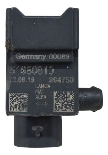 Sensor Air Bag Fiat Cronos 1.3 2018 2020 2025 Original Preto - Imagem 3