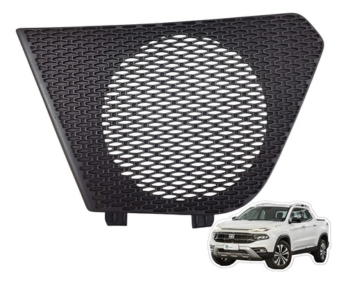 Grade Moldura Tweeter Do Painel Lado Direito Fiat Toro 2022