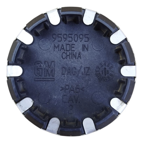 Calota Central De Roda Original Gm Chevrolet Cruze 1.4t 2020 Prata - Imagem 6