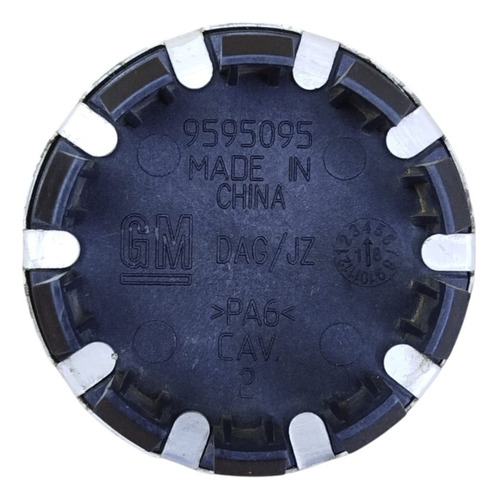 Calota Central De Roda Original Gm Chevrolet Cruze 1.4t 2020 Prata - Imagem 7