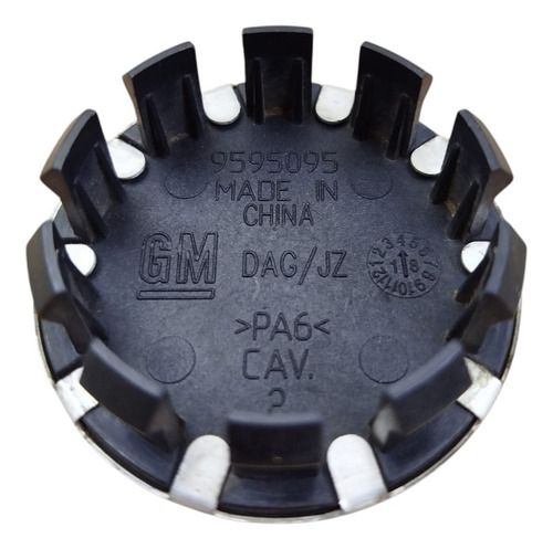 Calota Central De Roda Original Gm Chevrolet Cruze 1.4t 2020 Prata - Imagem 8