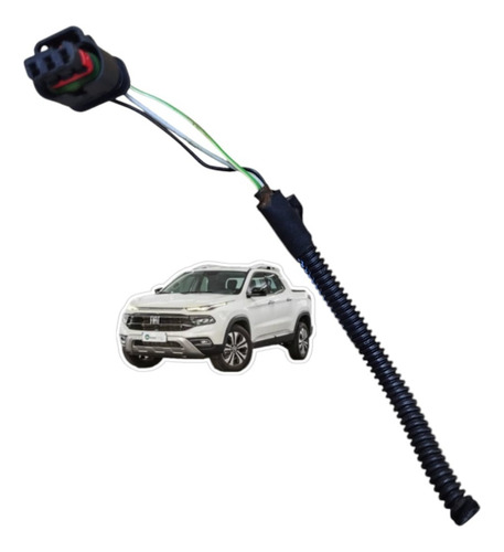 Plug Conector Do Sensor Pressostato Fiat Toro 1.3t 2022 2023
