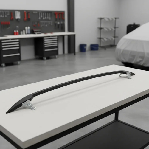 Bagageiro Rack Teto Direito Vw Spacecross Original 2014 Preto - Imagem 2