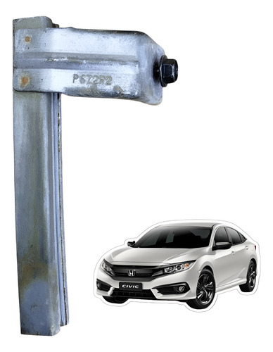 Canaleta Do Vidro Porta Traseira Esquerda Honda Civic 2018