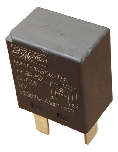 Rele Auxiliar Injeção Eletrônica Original Ford Focus 2015  - Imagem 3