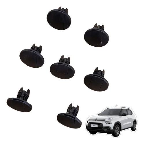 Grampo Acabamento Forro Porta Tras Direita Citroen C3 2024