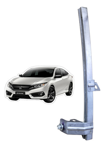 Canaleta Suporte Do Vidro Dianteiro Direito Honda Civic 2018