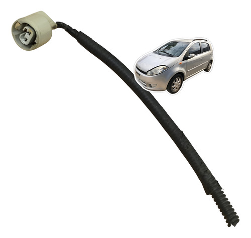 Plug Conector Soquete Pisca Paralama Chery Face 2010 A 2015