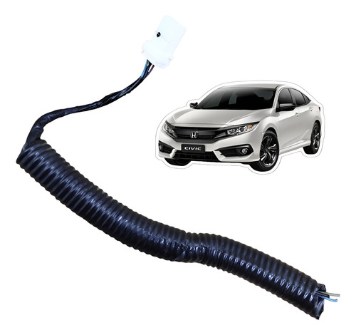 Plug Conector Botão Tração Off Honda Civic G10 2017 A 2020