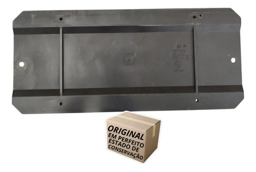 Suporte Placa Traseira Audi A3 Vw Jetta Amarok 2014 A 2017 Preto - Imagem 2