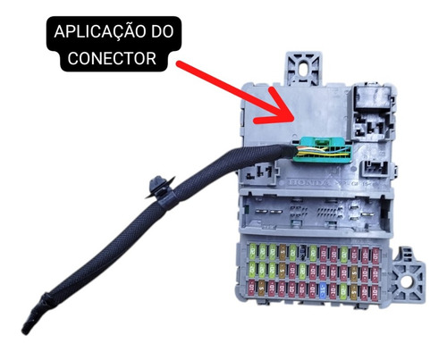 Conector Da Caixa De Fusível Original Honda Civic G10 2018 - Imagem 2