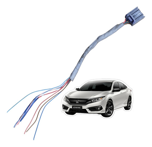 Plug Conector Antena Imobilizadora Ignição Honda Civic 2018