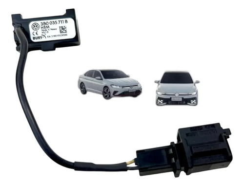 Microfone Bluetooth Original Vw Eos Golf Jetta Jetta Variant